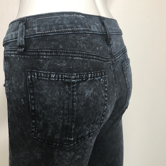 Rag & Bone Navy Blue Tie Dye Jeans Leggings 25 - Picture 7 of 8